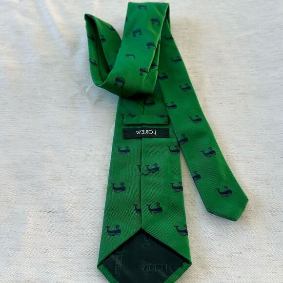 J. Crew Men’s Nautical Silk Tie - Picture 4 of 5
